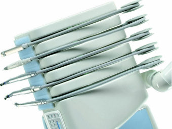 Universal top - стоматологическая установка на 5 инструментов с верхней подачей (базовая комплектация)