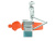 Linea patavium plus - стоматологическая установка с верхней подачей на 5 инструментов со скалером (базовая комплектация)