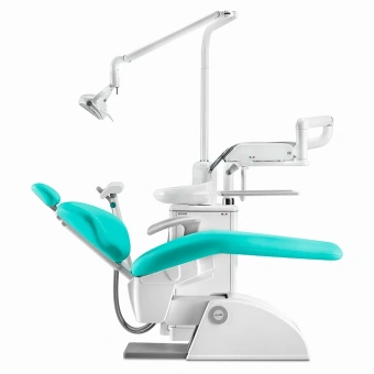 Linea Esse plus - стоматологическая установка с верхней подачей на 4 инструмента, цвет на выбор (базовая комплектация)